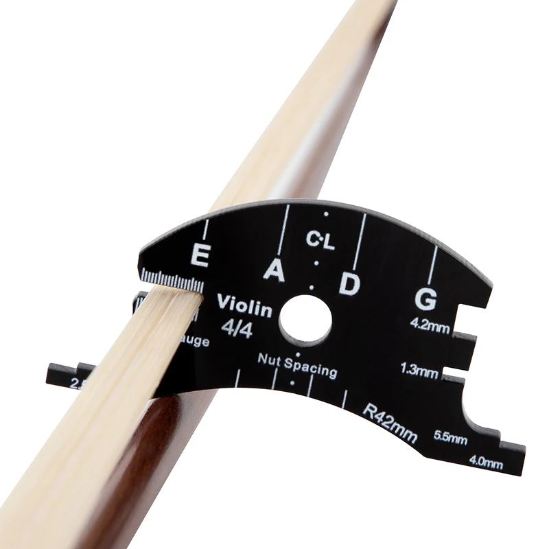 Violin Bridge Multifunctional Tool 4/4 3/4 1/2 Cello Bridges Repair Tool Mold Viola Reference Fingerboard Scraper Part Making