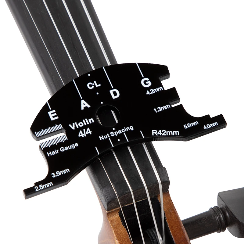 Violin Bridge Multifunctional Tool 4/4 3/4 1/2 Cello Bridges Repair Tool Mold Viola Reference Fingerboard Scraper Part Making