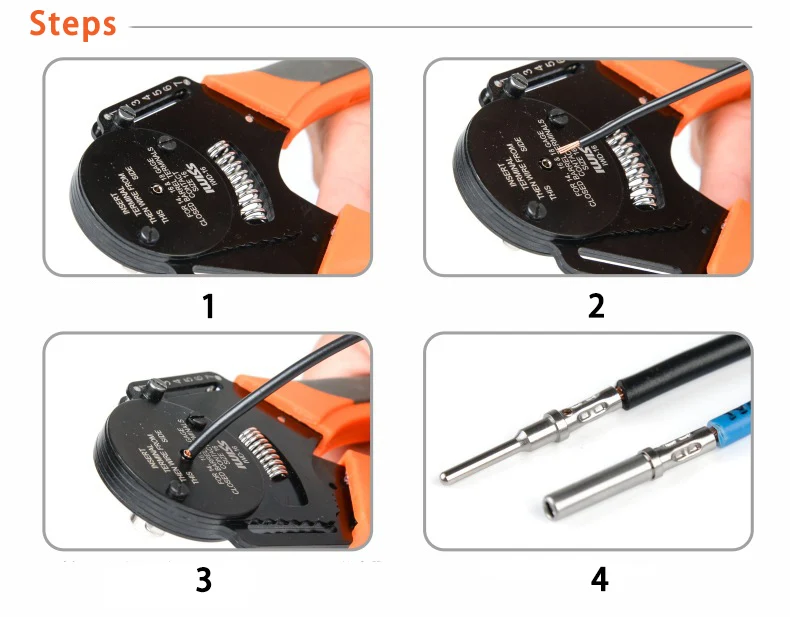 1 pcs IWD Crimper Harley Cater Piller Hand Tool for Deutsch Connector Deutsch DT,DTM,DTP Terminal W2 Pliers 18/16/14 AWG