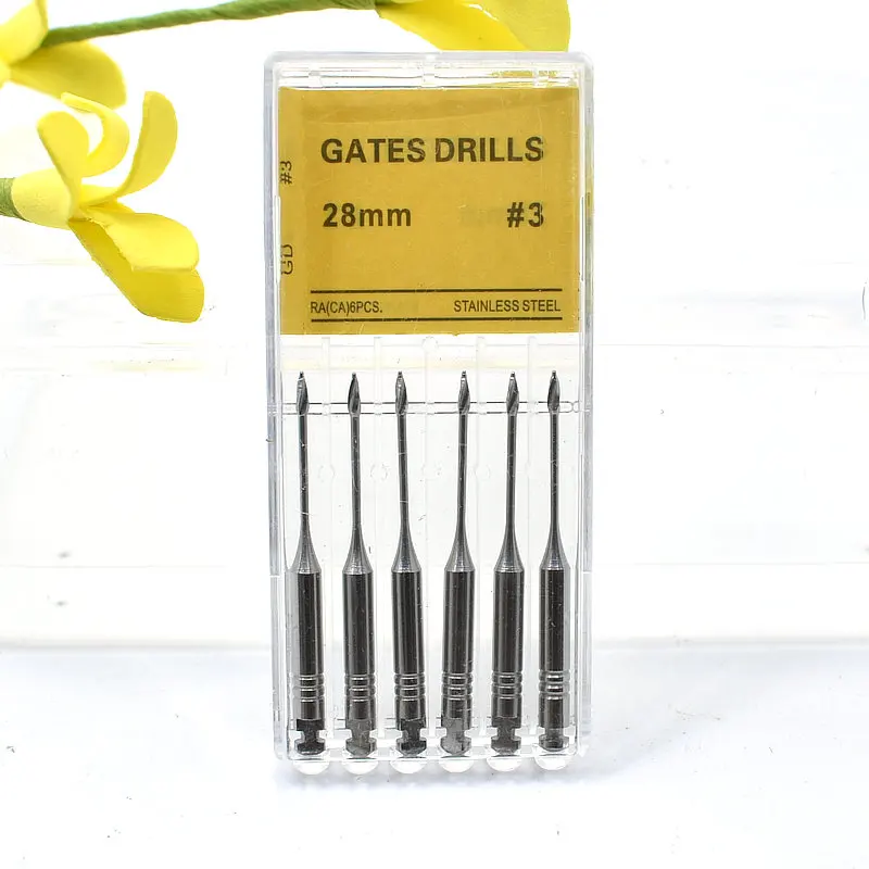 Dental Gates Drills Endodontic Reamers Drill Burs Gates Glidden Endo Files Gate Dentist Materials