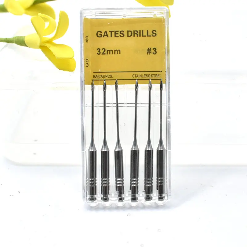Dental Gates Drills Endodontic Reamers Drill Burs Gates Glidden Endo Files Gate Dentist Materials
