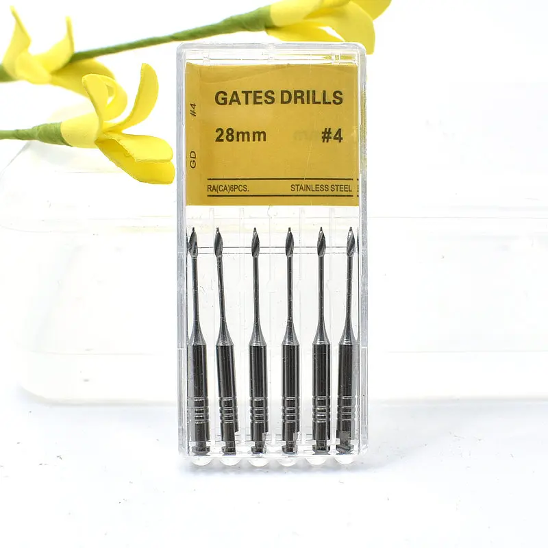 Dental Gates Drills Endodontic Reamers Drill Burs Gates Glidden Endo Files Gate Dentist Materials