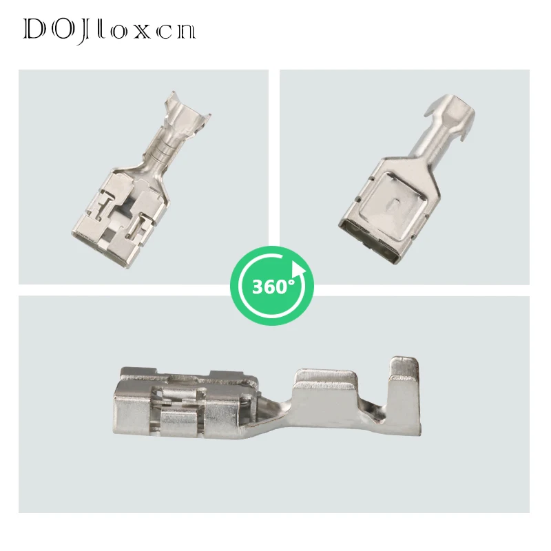 20/50/100/200 Pcs 9.5mm KET 7116-3250 Automotive Wire Copper Terminal Cable Connector Male Female Splice Pins ST741394-3 G257