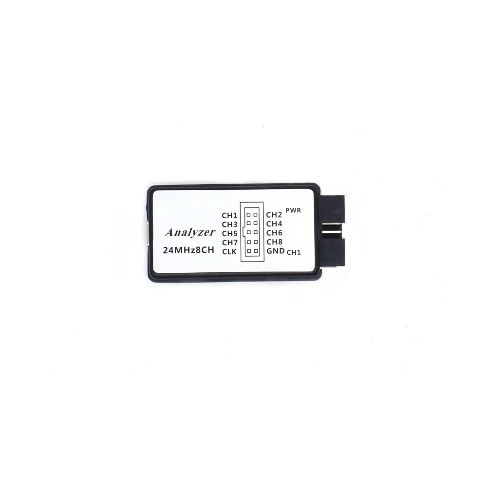 USB Logic Analyzer 24MHz 8 Channel 24M/seconds Logic Analyzer Debugger For ARM FPGA Logic Analyzer Logic 24M 8CH