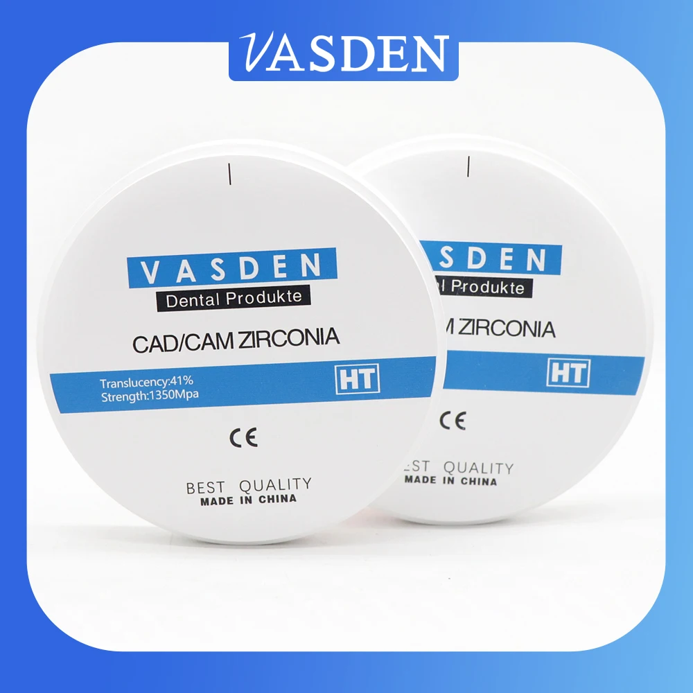 CE ISO Zirconia block HT High Transparent Dental White Ceramics Zirconia Disc