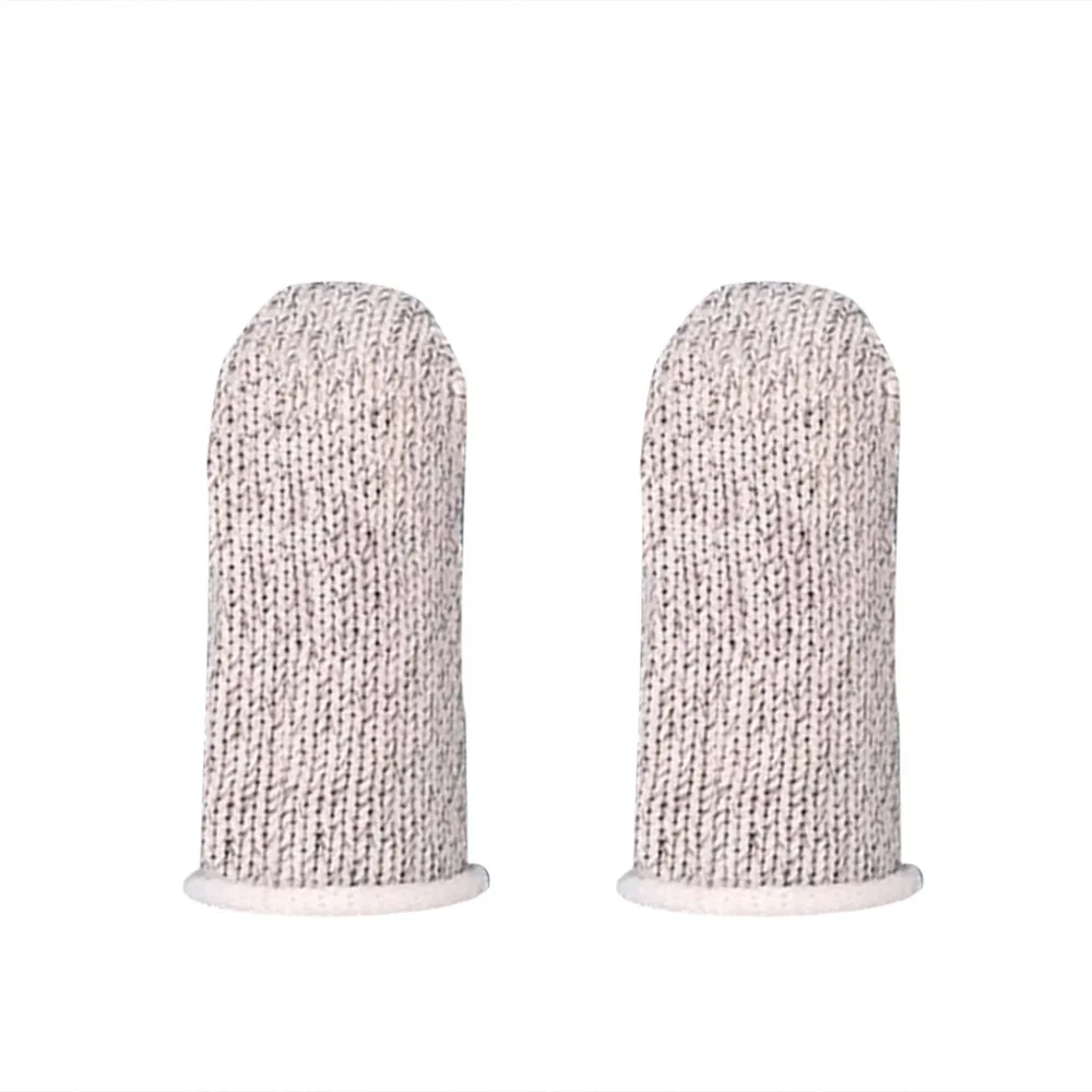 10pcs Mobile Game Fingertip Gloves for Gamer Sweatproof Anti-slip Touch Screen Finger Sleeve Breathable Gaming Fingertip Cover