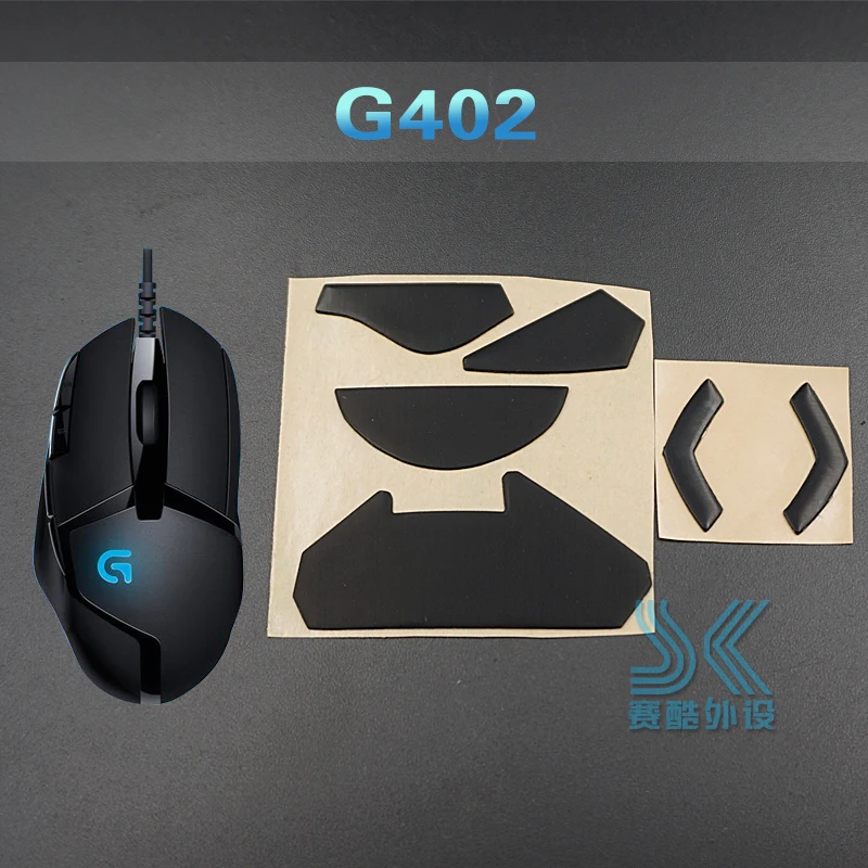 1PCS 3M Mouse Feet Skates for Logitech G100 g102 Gpro G300 G300s G302 G303 G304 G305 G400 G400S MX518 G402 Gaming Mouse 0.6MM