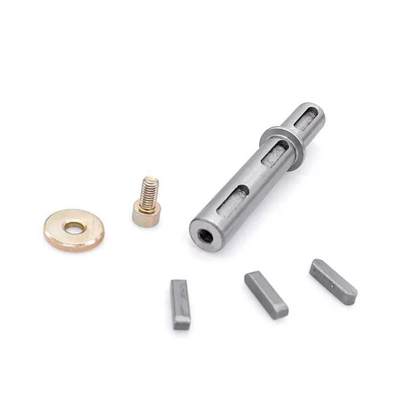 1PCS NMRV Worm Gear Reducer Keyway Shaft Single Output 14mm RV030 GearBox Double Output Shaft