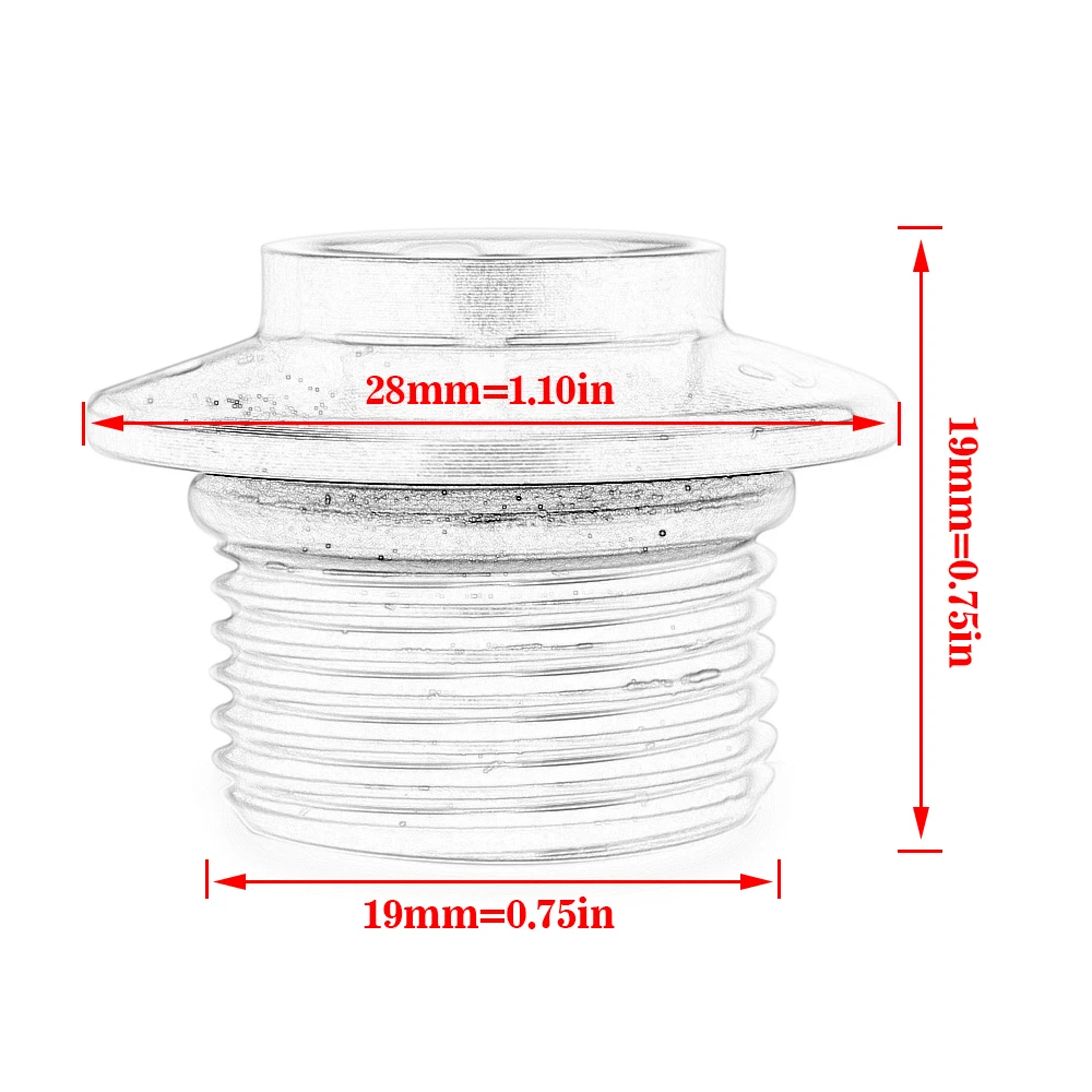 M20*1.5 Oil Filler Plug Cap For Suzuki GSR600 GSR750 GSX650F GSX1250F GSXS GSX-S 125 750 1000 GSXR GSX-R 125 250 600 750 1000
