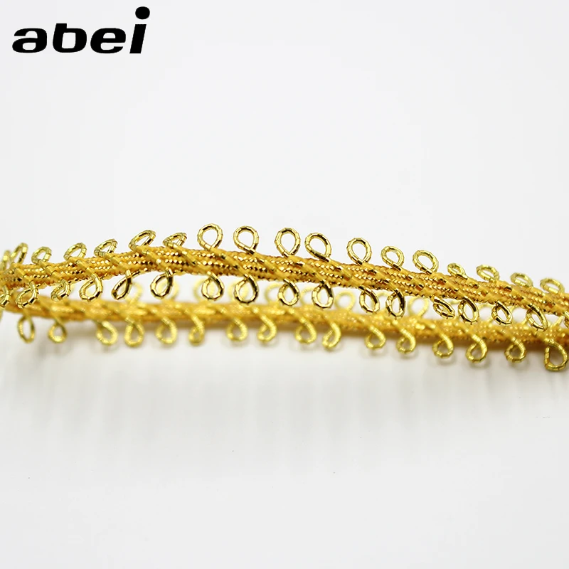 10Yards/lot Gold Silver Optional Lace Ribbon Cosplay Costume Performance Stage Decoratiove Lace DIY Headwear Accessories