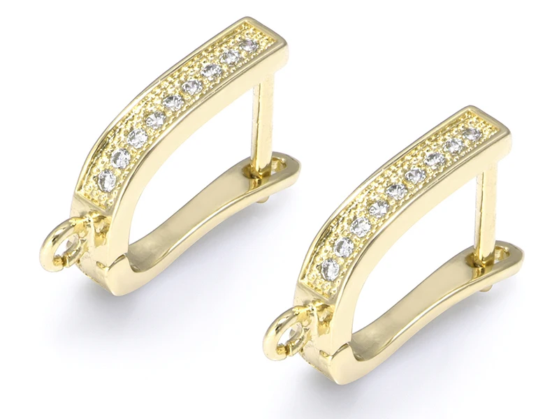 NEW DIY Earrings Supplies Gold/Silver/Rose Gold Jewelry Earring Hooks Accessories Women Earrings Making Jewellery