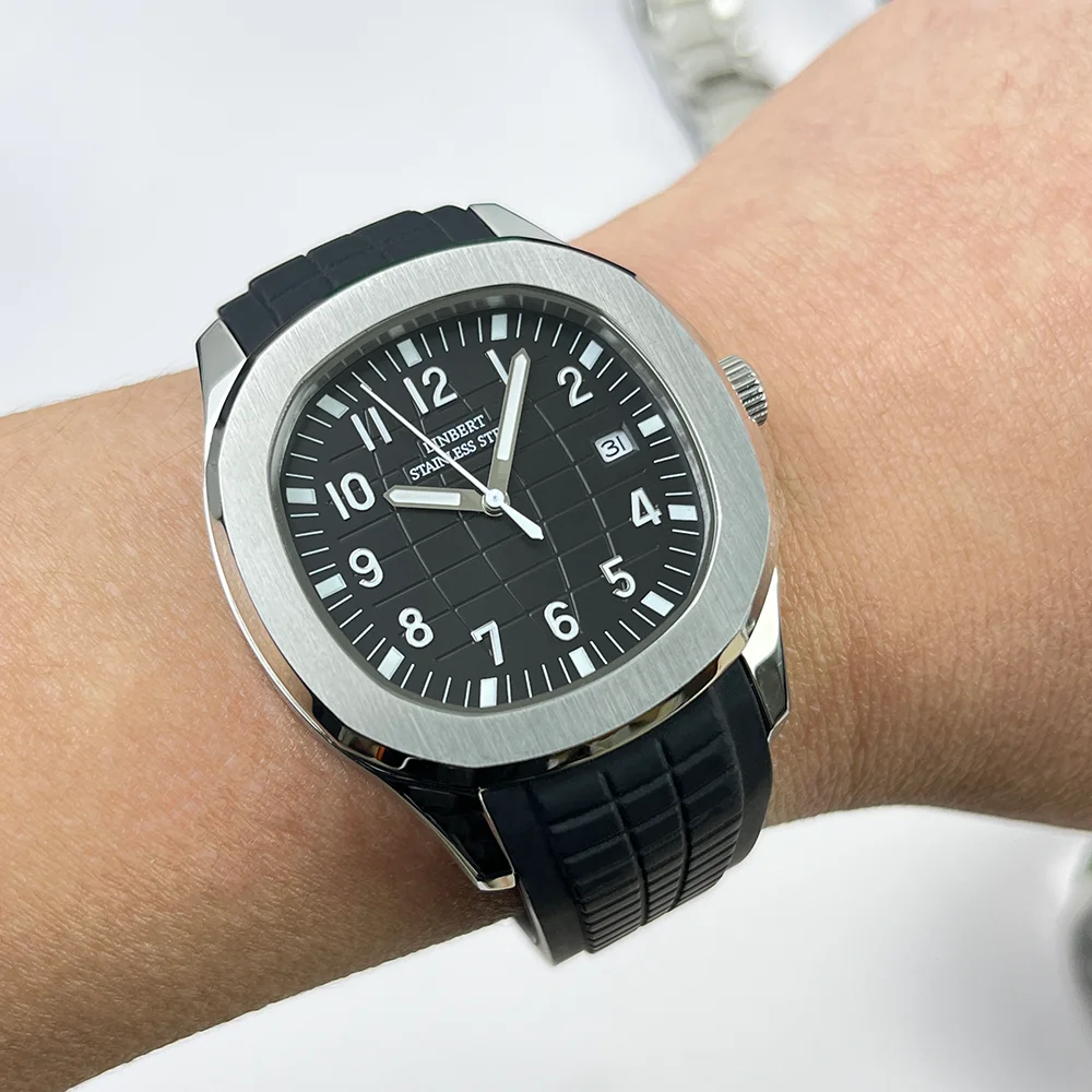 LIBERT Design New Luxury Men's Mechanical Watch Stainless Steel Digital Luminous Patek Top Brand Sapphire Glass Watch Reloj Hom