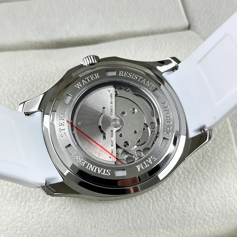 LIBERT Design New Luxury Men's Mechanical Watch Stainless Steel Digital Luminous Patek Top Brand Sapphire Glass Watch Reloj Hom