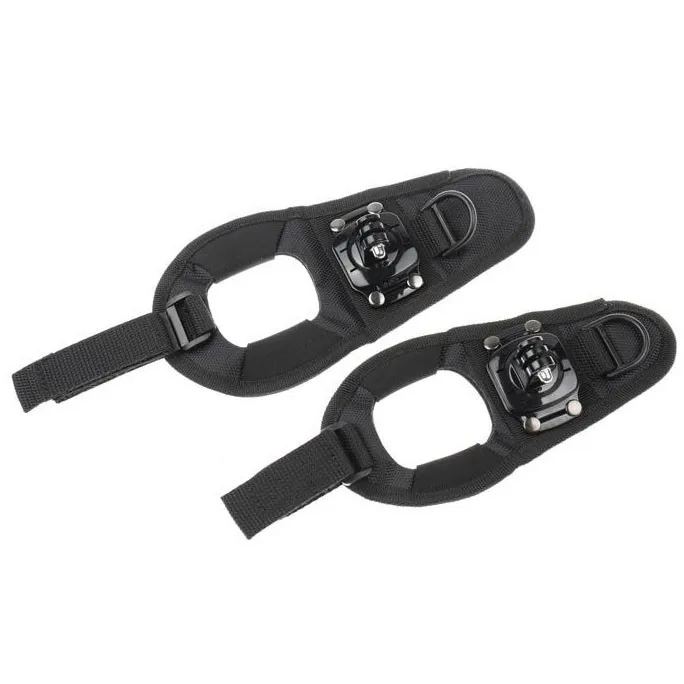 Glove Wrist Band 360 Degree Swivel Rotation Hand Strap Belt Tripod Mount for GoPro Xiaomi Yi OSMO MAX SJCAM SJ4000 SJ5000 Camera