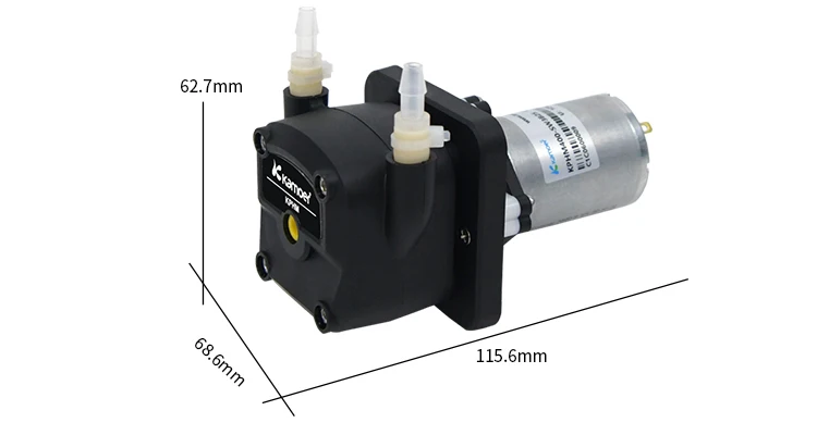 Kamoer KPHM400/KPHM200 Peristaltic Pump 200~400ml/min DC Motor Dosing Pump Cost-effective Self-priming Pump for Dispensing