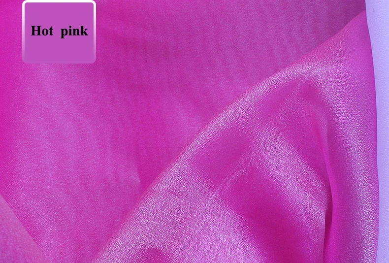 Shiny Organza Fabric Wedding Party Birthday Decoraction DIY Sewing Yarn