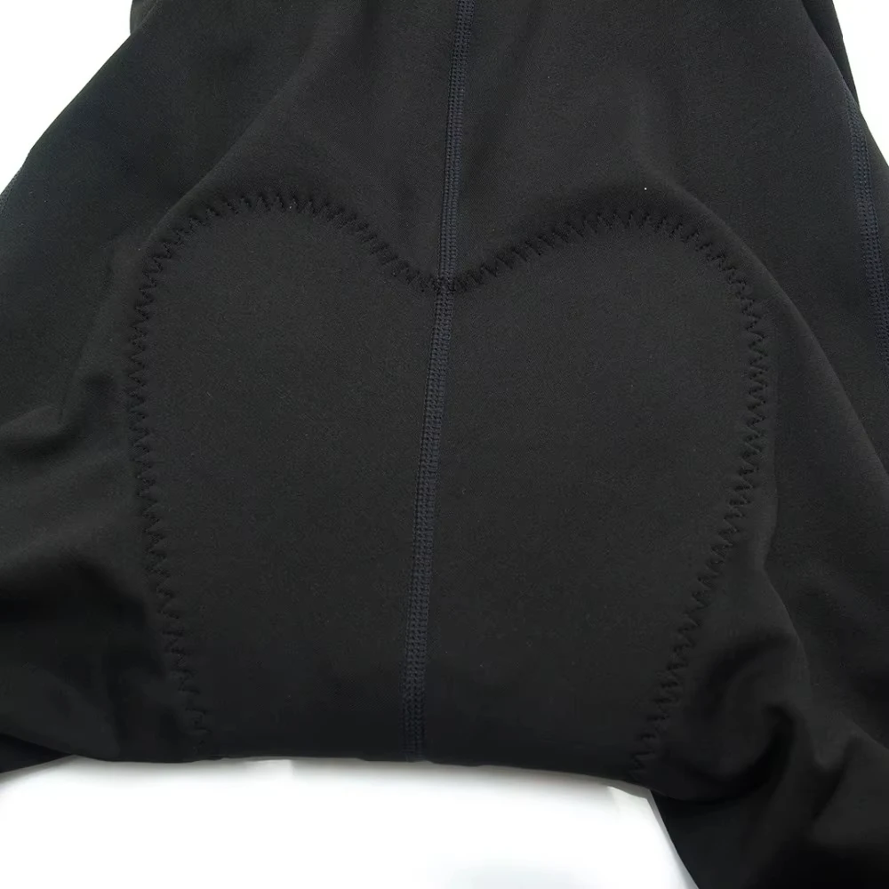 YKYWBIKE Cycling Bib Trousers Winter Thermal Mountain Bike Long Pants Breathable Bicycle Tights 3D Gel Pad Shorts Keep Warm