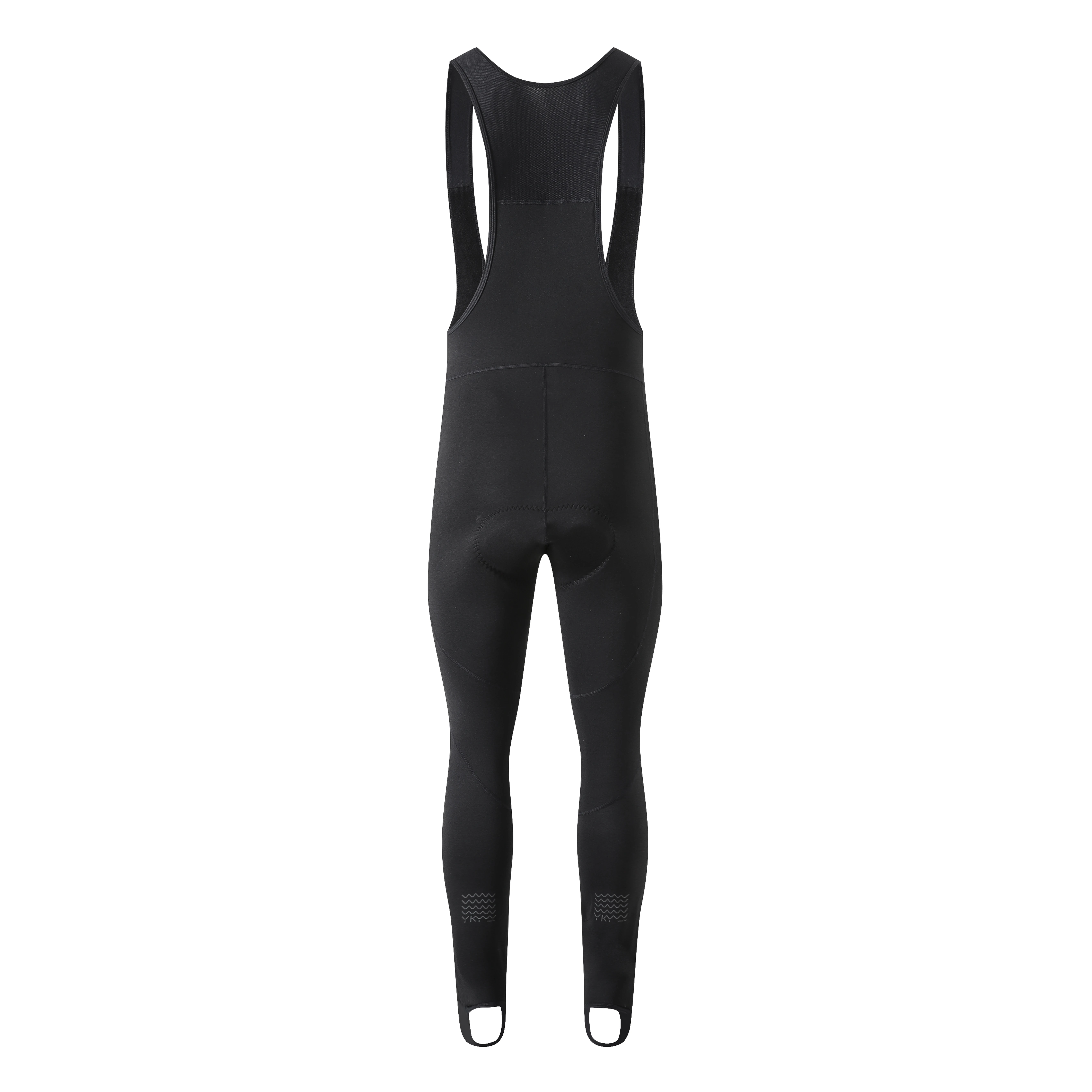 YKYWBIKE Cycling Bib Trousers Winter Thermal Mountain Bike Long Pants Breathable Bicycle Tights 3D Gel Pad Shorts Keep Warm