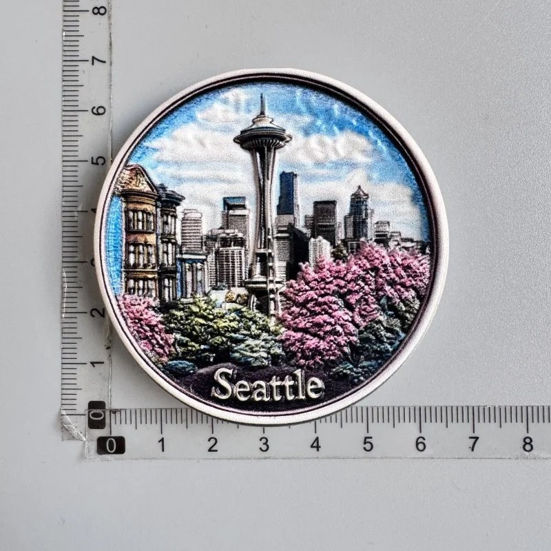 USA Fridge Magnet Boston Tourist Souvenirs Baseball Gloves Alaska Hawaii Seattle Yellow stone Collection Gifts Home Decoration