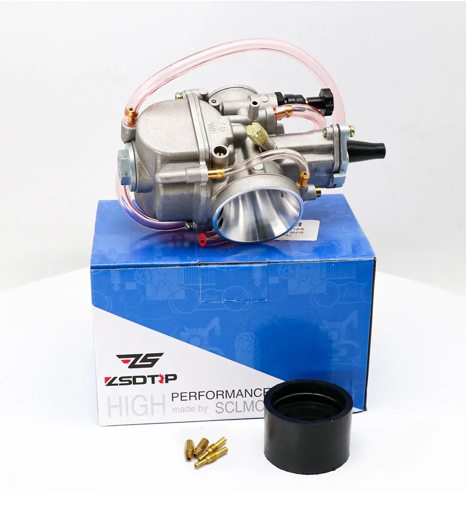 Sclmotos- PWK 21 24 26 28 30 32 34mm KEIHI KOSO Carburetor Carb With Power Jet 2T 4T For Yamaha For Kawasaki Cafe Racer Moped