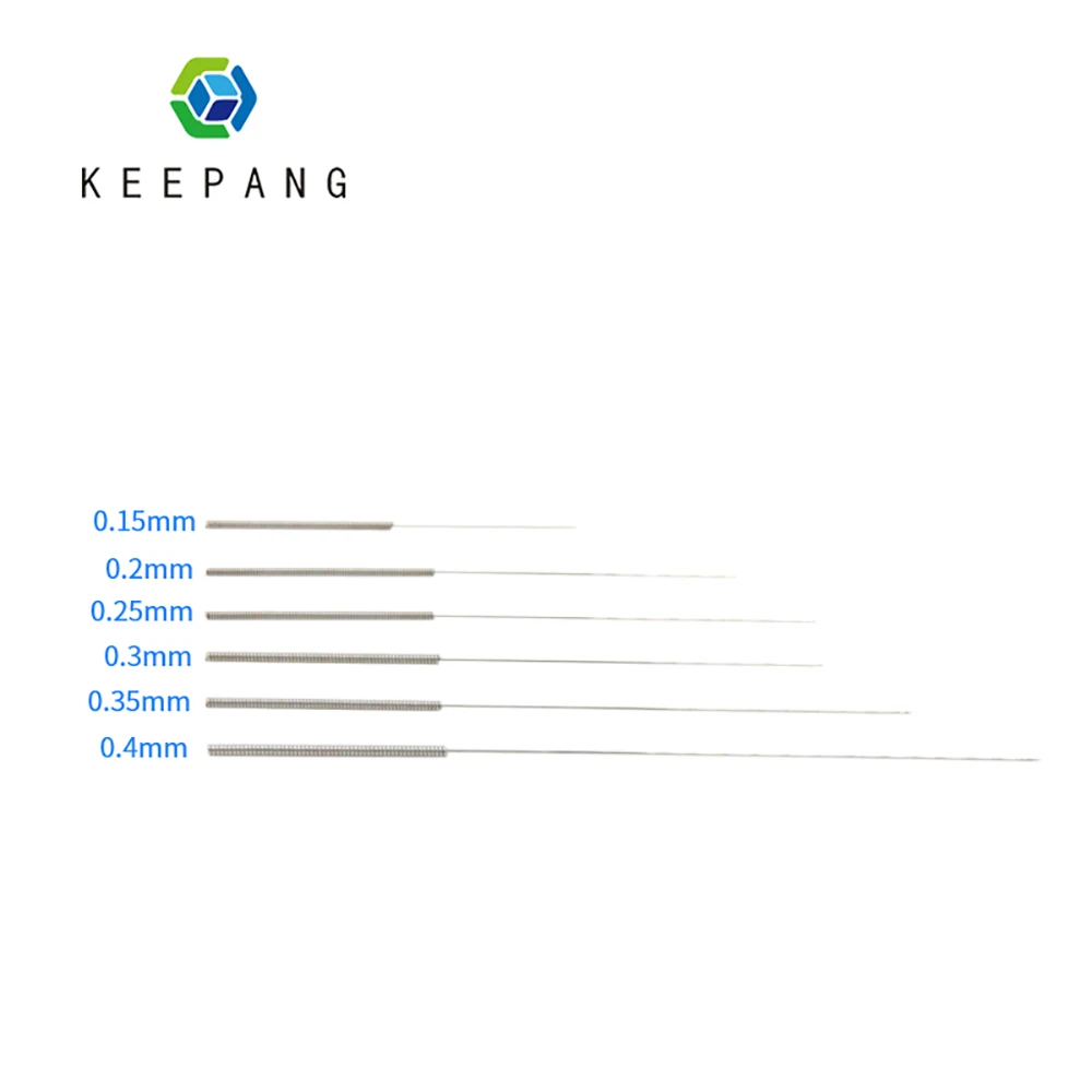 10ps Stainless Steel Cleaning Needle Nozzle for Drills 0.2/0.3/0.4/0.5/0.6-1.2mm PCB Drill Bit Drill 3D Printer Parts