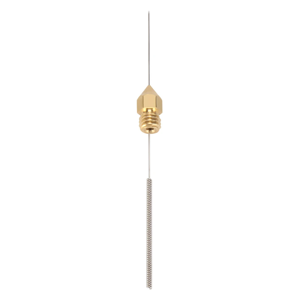 10ps Stainless Steel Cleaning Needle Nozzle for Drills 0.2/0.3/0.4/0.5/0.6-1.2mm PCB Drill Bit Drill 3D Printer Parts