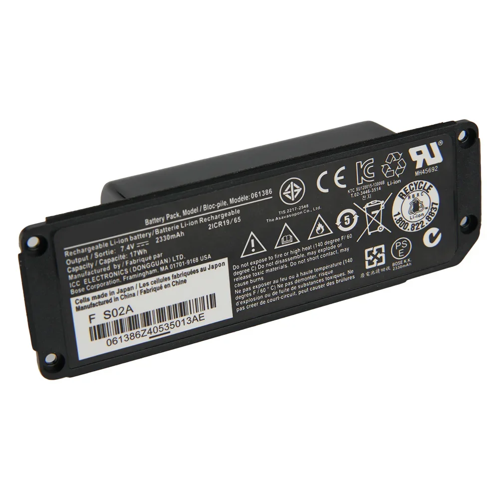 High-Quality Replacement Battery For BOSE SoundLink Mini I Bluetooth 061386 061385 061384 063404 063287 Li-ion Batteries 2230mAh