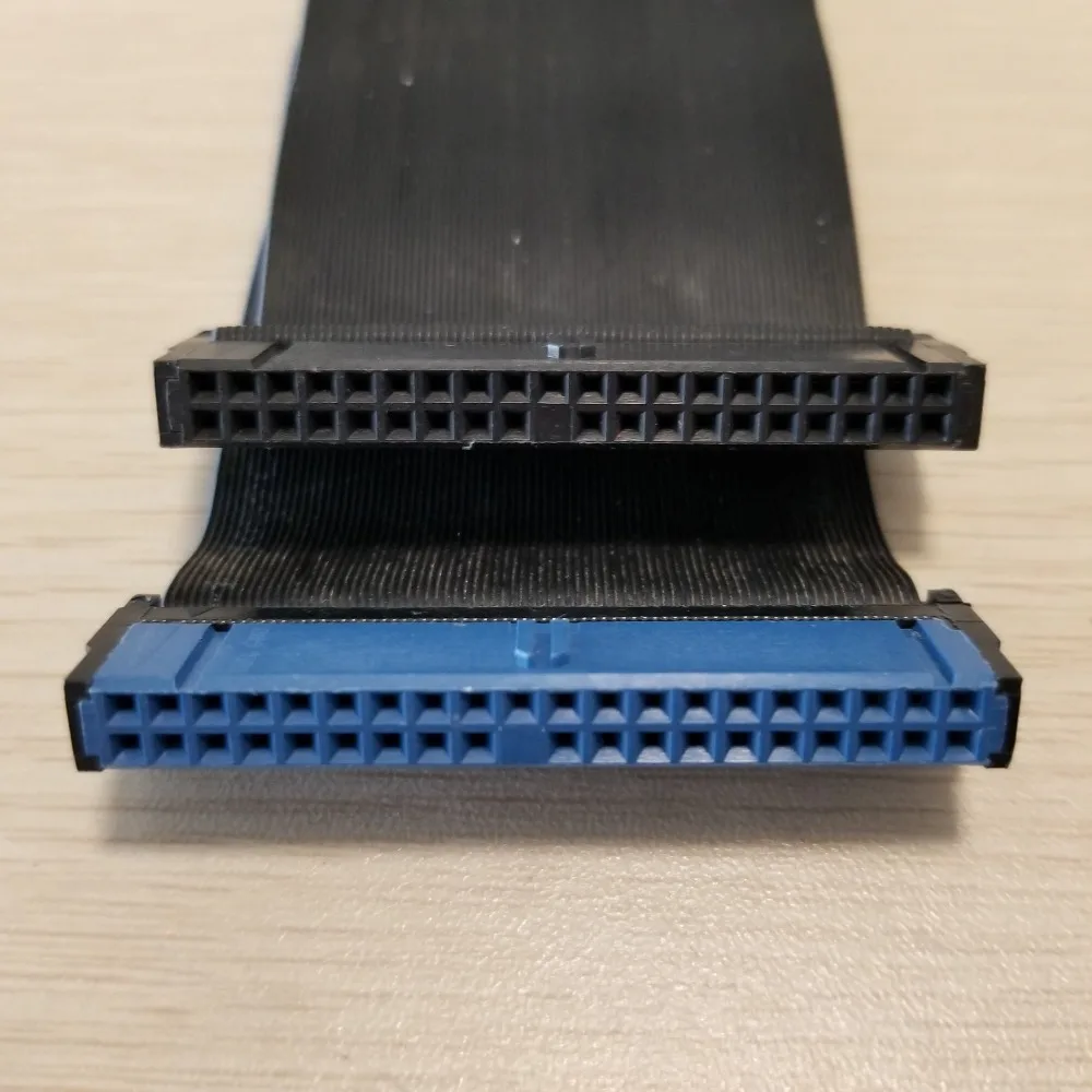 3-Port Hi Speed Ultra ATA UDMA 33/66/100 40Pin IDE Data Extension Cable 37cm For Server Hard Disk