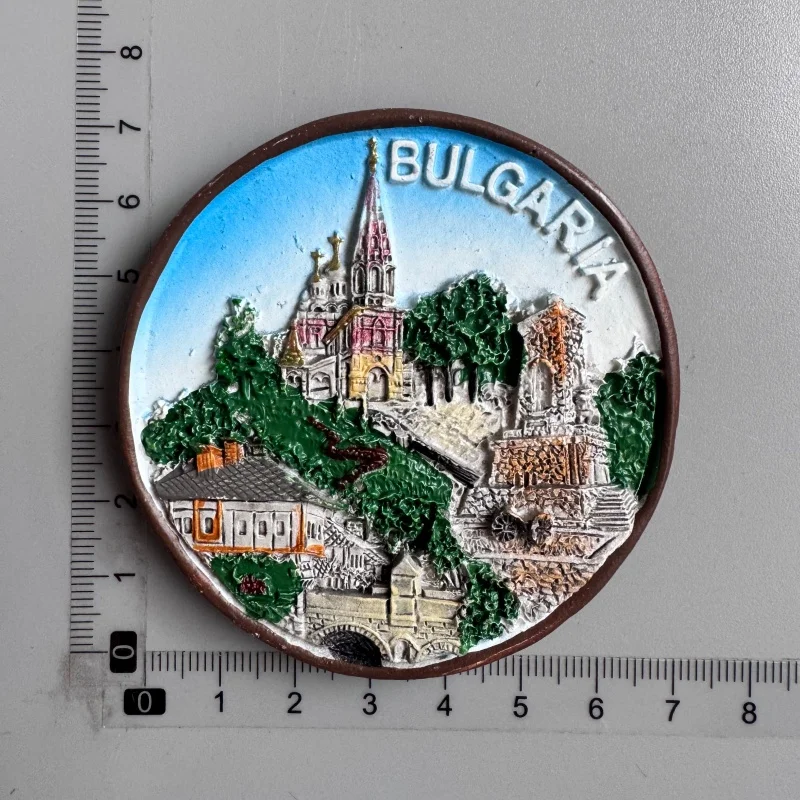 Europe Monaco Bulgaria Fridge Magnet Tourist Souvenir Refrigerator Magnets Sticker Imanes Para El Refrigerador Home Decor