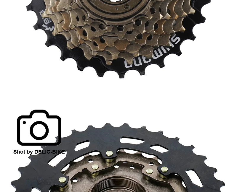 SHIMANO TOURNEY MF-TZ500 MF-TZ510 7 Speed Mountain Bike MULTIPLE Freewheel Metal Thread Sprocket 14-28/34T Original Parts