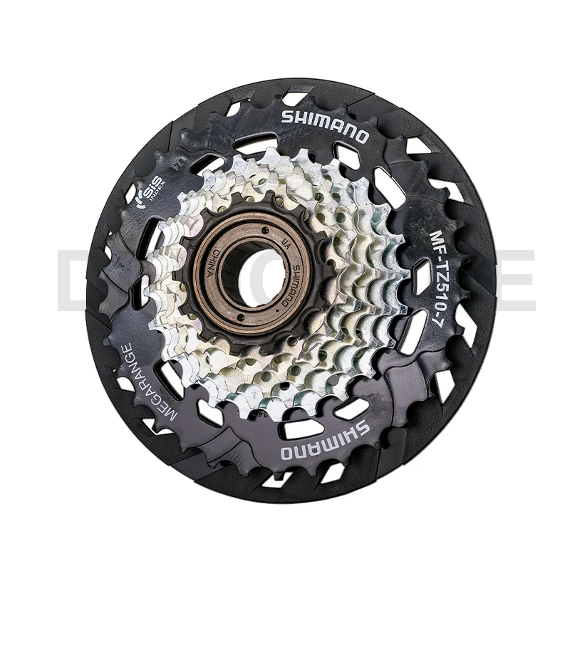 SHIMANO TOURNEY MF-TZ500 MF-TZ510 7 Speed Mountain Bike MULTIPLE Freewheel Metal Thread Sprocket 14-28/34T Original Parts