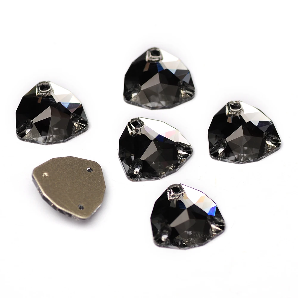 Mix Colors Crystal Trilliant Strass Sew on Stones K9 Glass Crystal Craft Sewing Rhinestones for Wedding Dresses Decoration