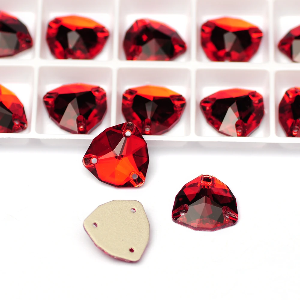 Mix Colors Crystal Trilliant Strass Sew on Stones K9 Glass Crystal Craft Sewing Rhinestones for Wedding Dresses Decoration
