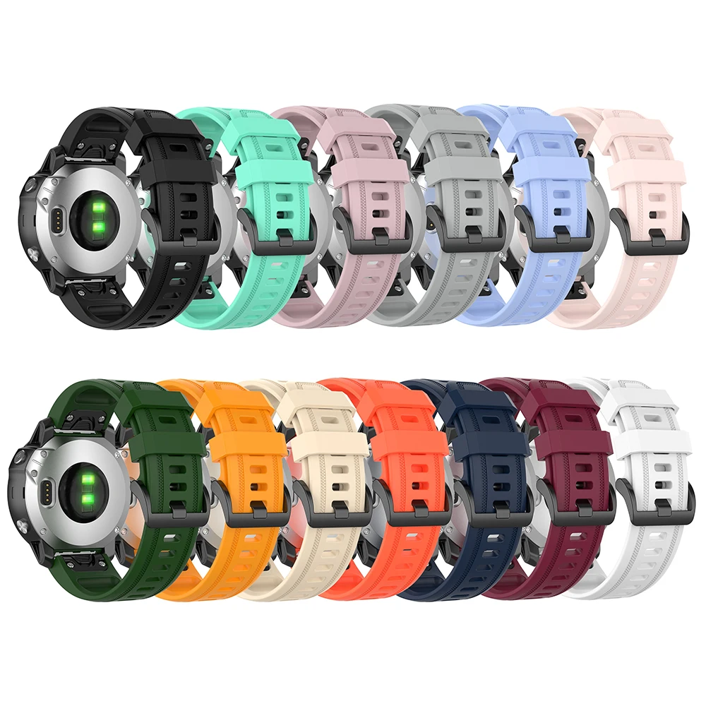 Fenix 7S /Fenix 5S Plus Watch Band 20mm instinct 2S Quick Fit Silicone Watchband Strap for Garmin Fenix 6S Pro Straps Pink