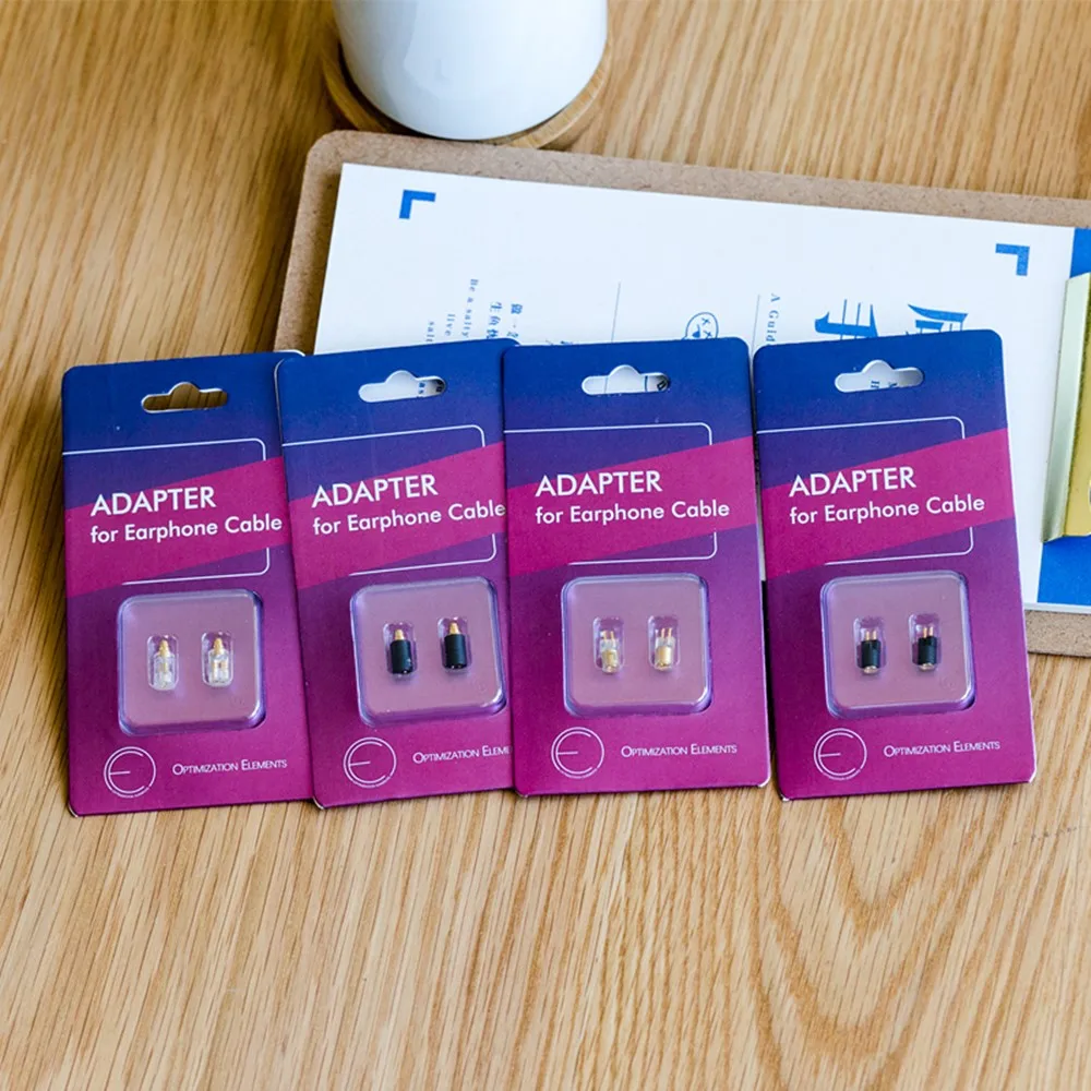 OE Audio CIEM 2Pin 0.78mm to MMCX/MMCX to 2Pin 0.78mm Mini Earphone Plug Cable Adapter Earphone Accessories