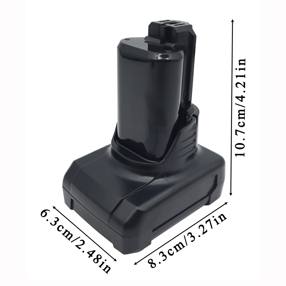 dawupine BAT411 Li-ion Battery Plastic Case PCB charging Protection Board Housing Shell Box For Bosch 10.8V 12V BAT412A BAT413A
