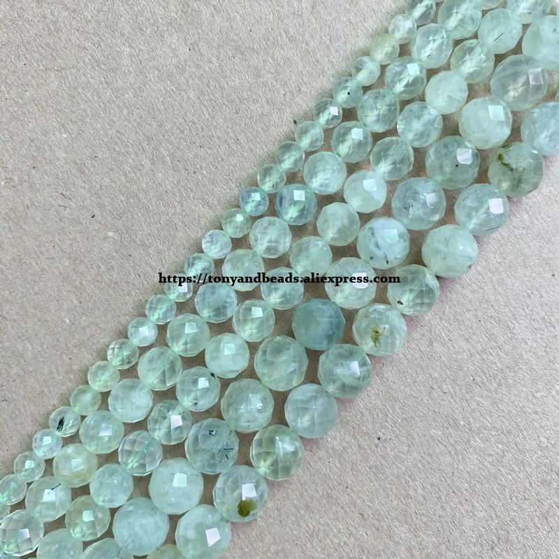 18 Styles Semi-precious Stone Diamond Cuts Faceted AA Quality Purple Amethyst 7" Round Loose Beads 6 8 10 mm