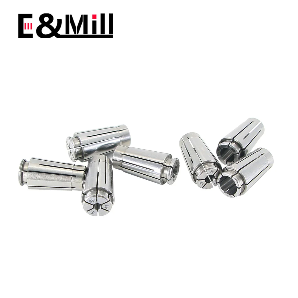 SK10 Collet High Precision 0.003 Collet SK Chuck CNC Lathe Milling Cutter Chuck Collet Tool Holder 1~10mm 1/8 Hole Chuck Collet