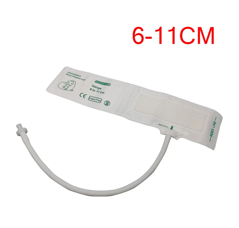 Disposable Vet NIBP Pressure Cuff For Veterinary Animal Use Pet Patient Monitor Different Sizes Single Hose with Connectors