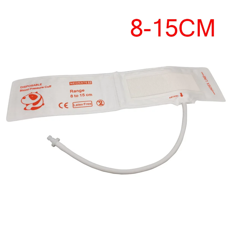 Disposable Vet NIBP Pressure Cuff For Veterinary Animal Use Pet Patient Monitor Different Sizes Single Hose with Connectors