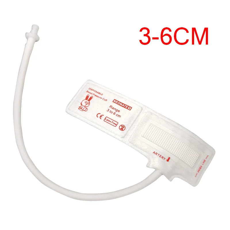 Disposable Vet NIBP Pressure Cuff For Veterinary Animal Use Pet Patient Monitor Different Sizes Single Hose with Connectors