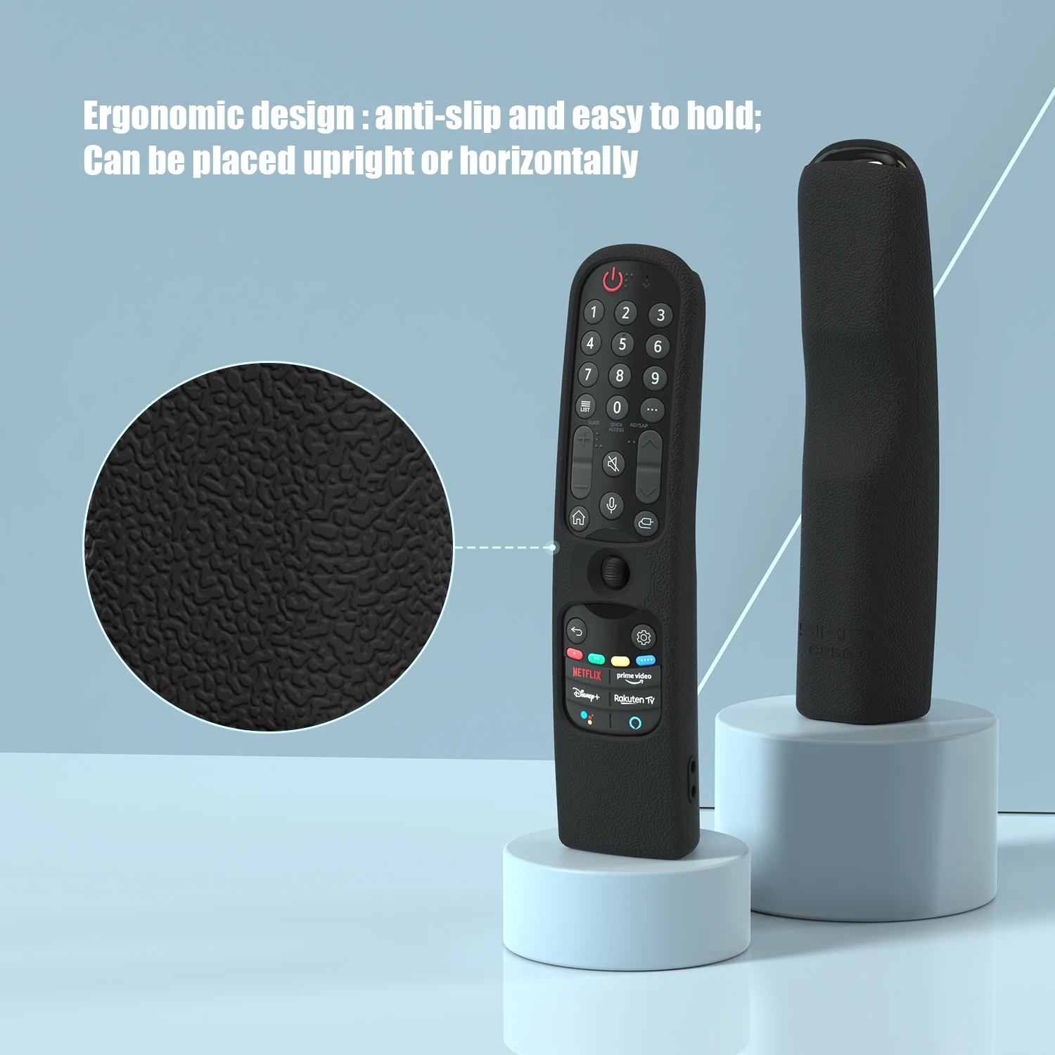 Silicone Case for LG MR22GA MR21GA MR21N, MR21GC Remote Control Cover SIKAI For LG OLED TV Magic Remote MR21 GA