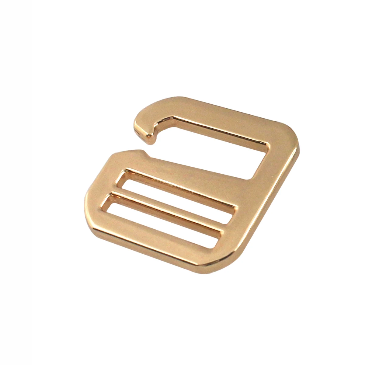 1pcs Metal Middle Center Bar Adjuster Buckle Fashion 6 Word Hook Clasp for DIY Leather Craft Bag Backpack Shoulder Strap Belt