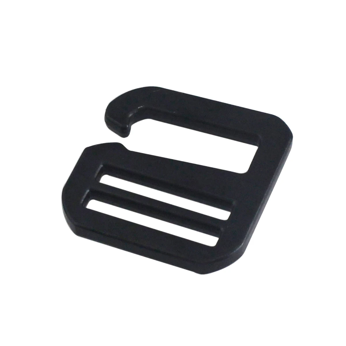 1pcs Metal Middle Center Bar Adjuster Buckle Fashion 6 Word Hook Clasp for DIY Leather Craft Bag Backpack Shoulder Strap Belt
