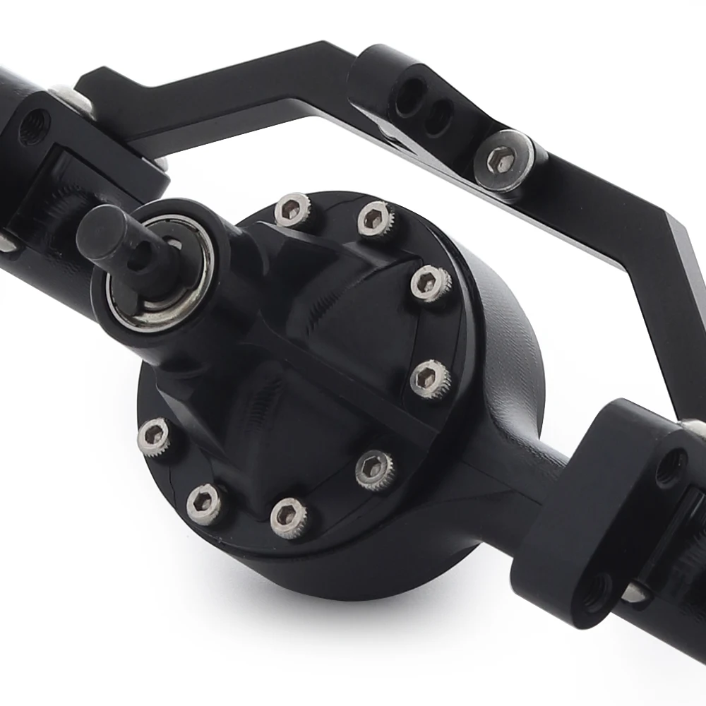 CNC Aluminum Alloy Axle Front and Rear for 1/10 RC Crawler Car RC4WD Gelande II TF2 D90 D110 Yota II