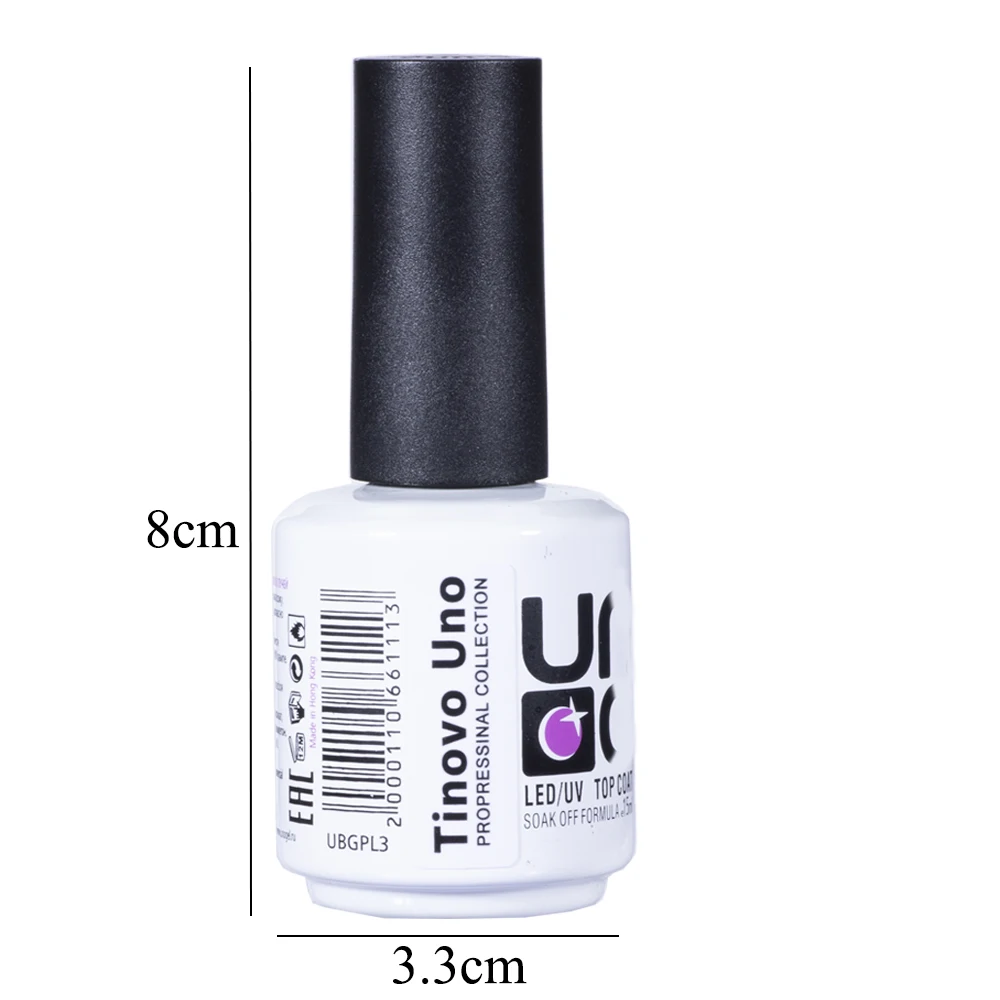 NEW Super Shine Top Coat UV Gel Lak 15ML Diamond Top Coat No Wipe Manicure Clear Gel Varnishes Resin for Nails Art Decorations