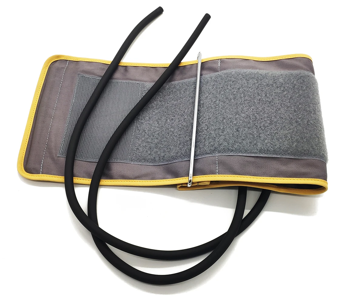 Universal Sphygmomanometer Cuff Double Tube Armband Medical Household Strap Accessories Cotton Cuff With D-ring Sphygmomanometer