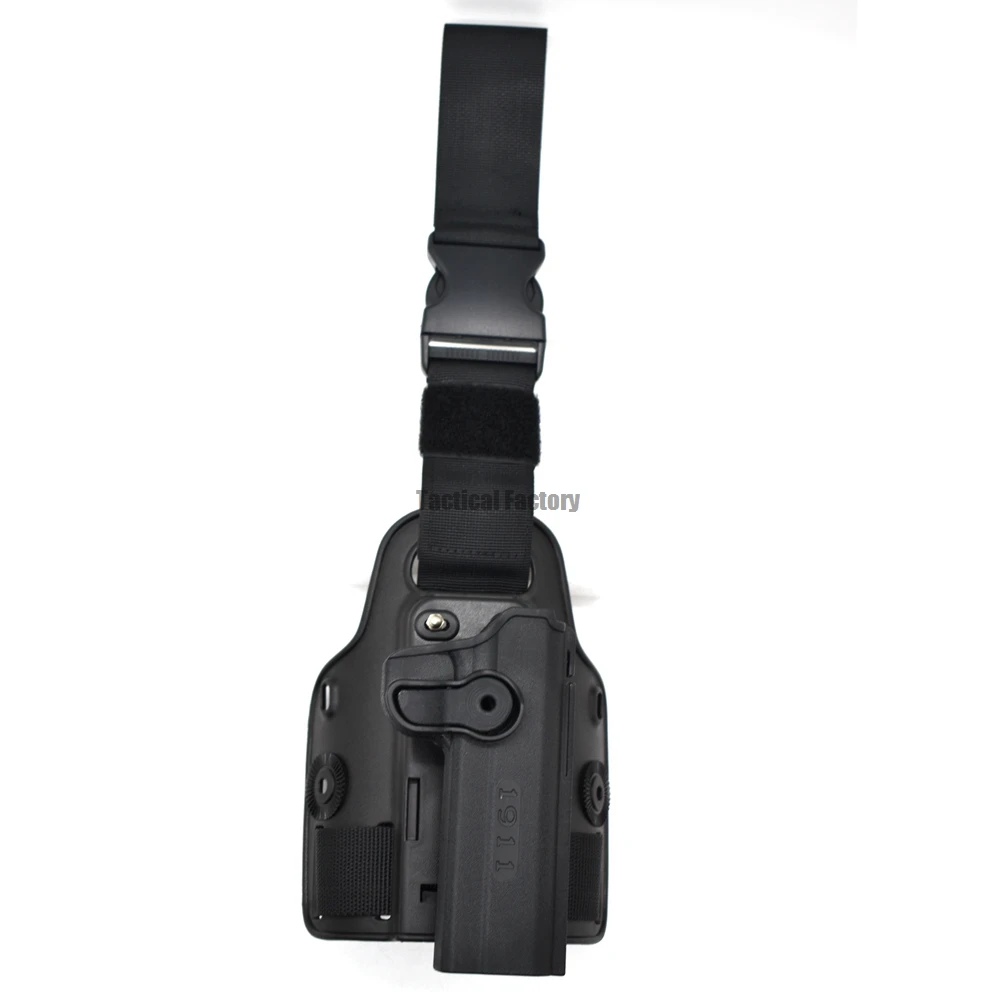 Hunting Drop Leg Gun Holster Tactical Pistol Thigh Leg Holster Case For G 17 19 Colt 1911 Beretta M9 PX4 Storm
