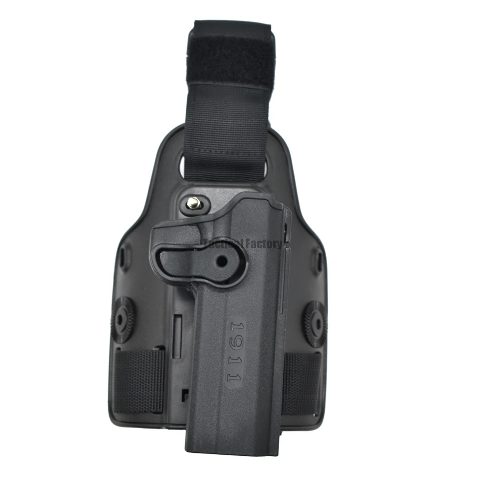 Hunting Drop Leg Gun Holster Tactical Pistol Thigh Leg Holster Case For G 17 19 Colt 1911 Beretta M9 PX4 Storm