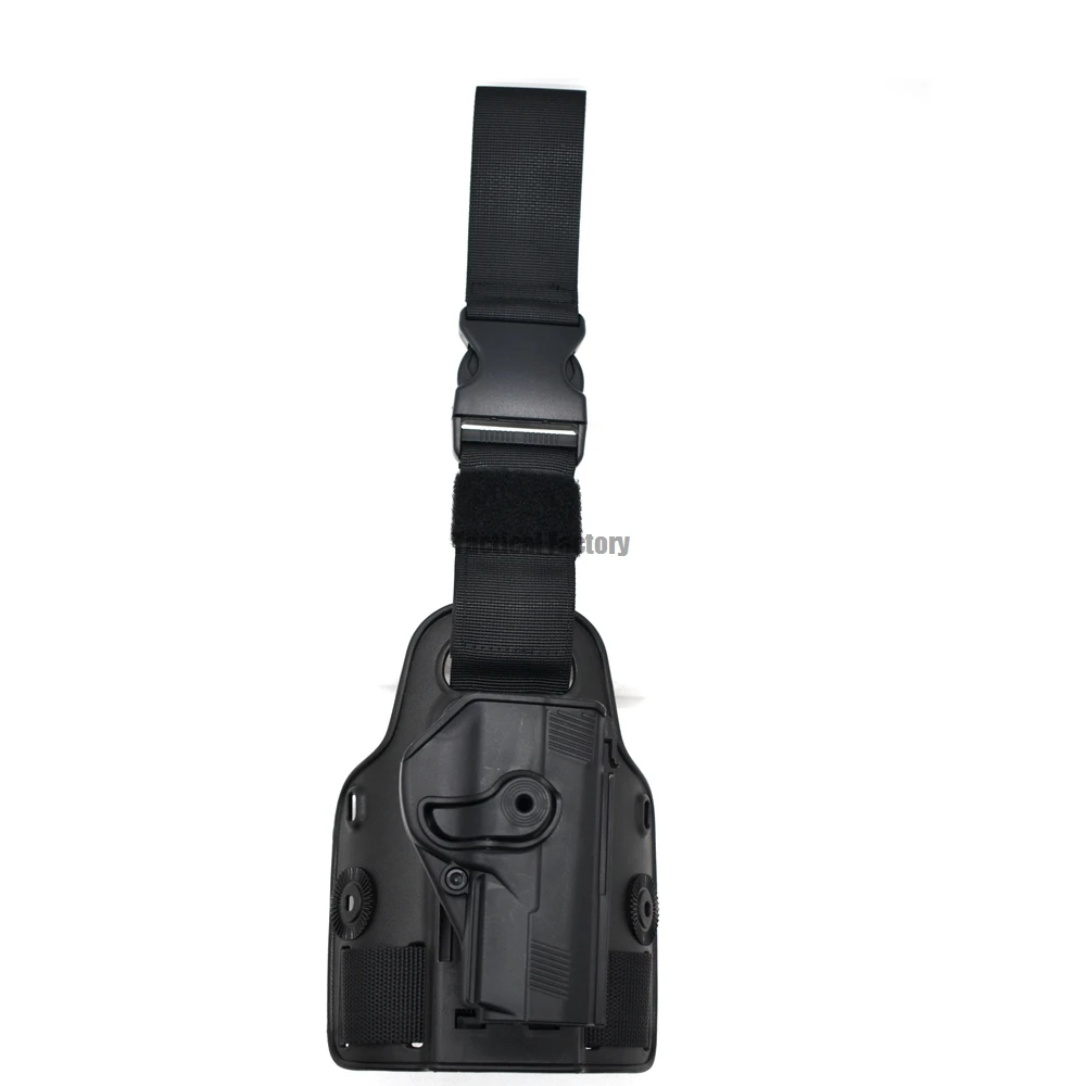 Hunting Drop Leg Gun Holster Tactical Pistol Thigh Leg Holster Case For G 17 19 Colt 1911 Beretta M9 PX4 Storm